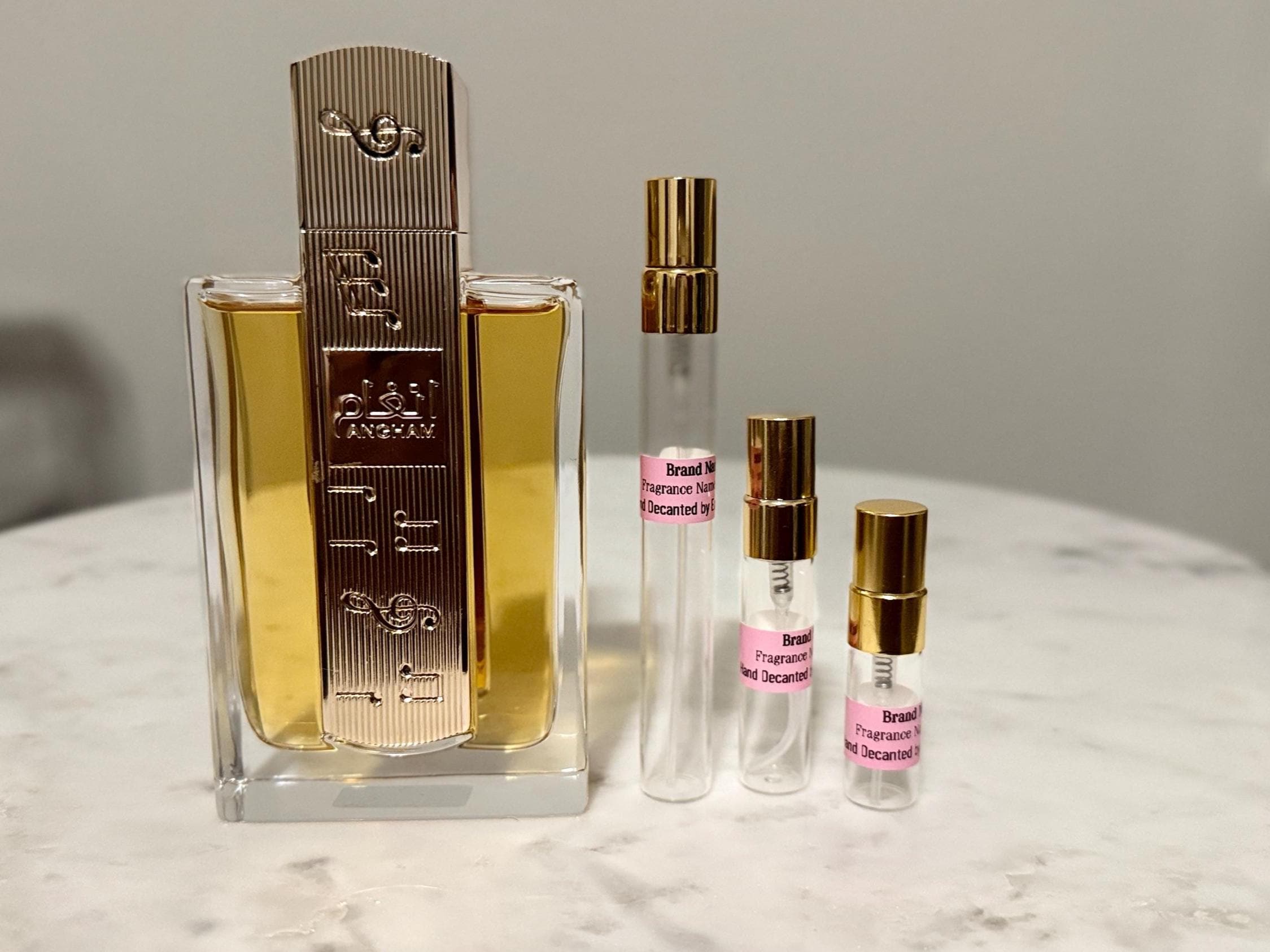 Angham Lattafa Perfume Sample: Oriental Vanilla Fragrance - Travel Size