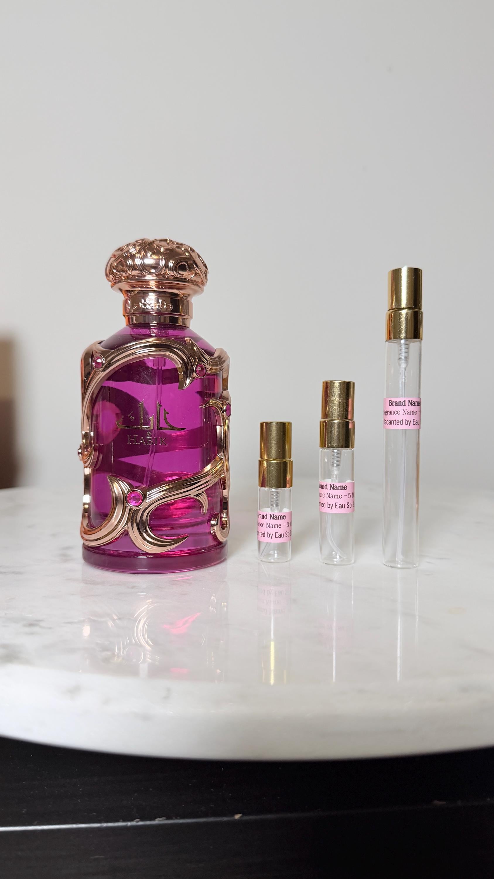 Lattafa Habik Perfume Decant: Arab Fragrance Sample
