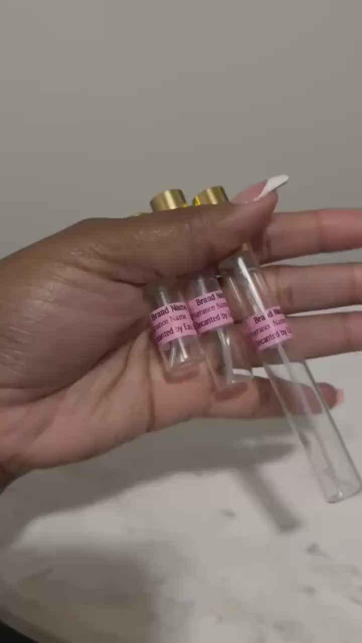 Qissa Pink Perfume Sample: Apple Coconut Floral Scent - Travel Size Decant